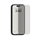 iPhone 17 / 17 Pro / 16 Pro Holdit Tempered Glass 9H Screen Protection with Privacy Function - Transparent