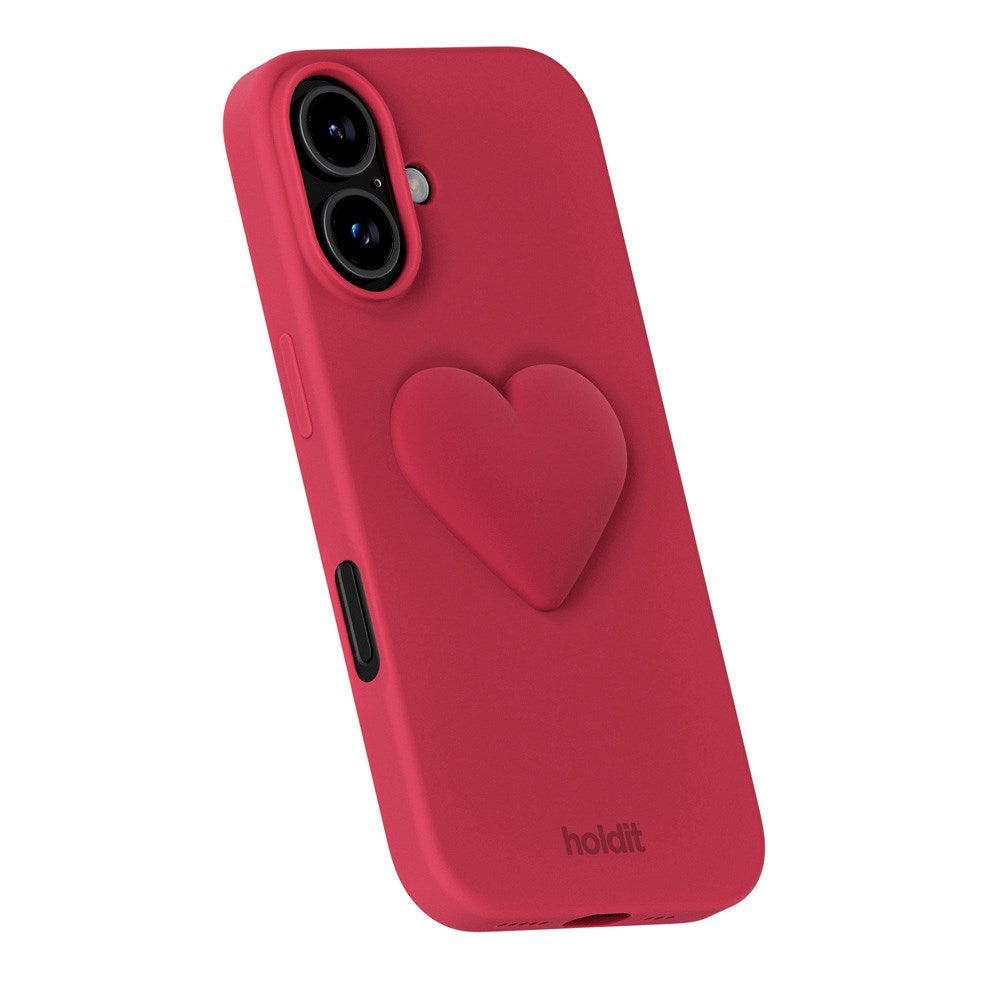 Holdit 3D Silicone Sticker Heart - Red Velvet
