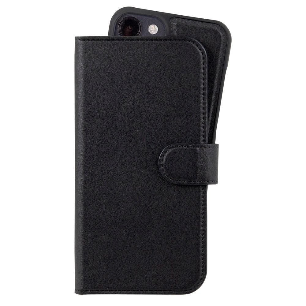 Holdit iPhone 14 / 13 Wallet Case MagSafe Plus - Flip Case - MagSafe Compatible - Black