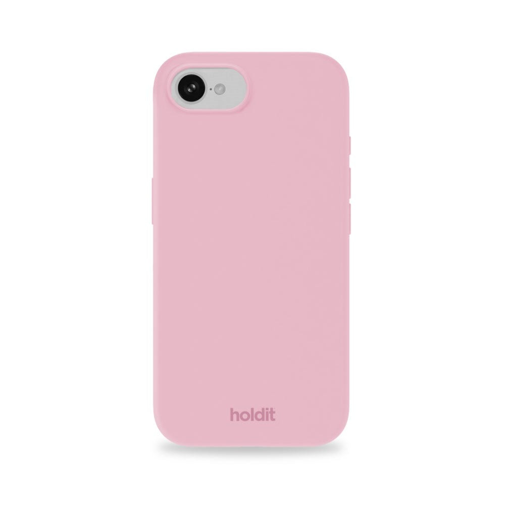 Holdit iPhone 16e Soft Touch Silicone Case - Pink