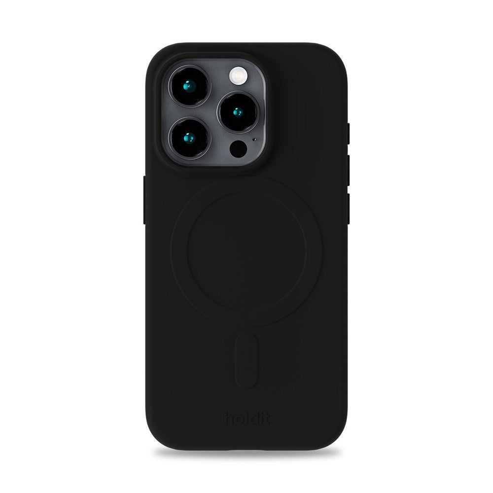 Holdit iPhone 15 Pro Soft MagSafe Case - Black