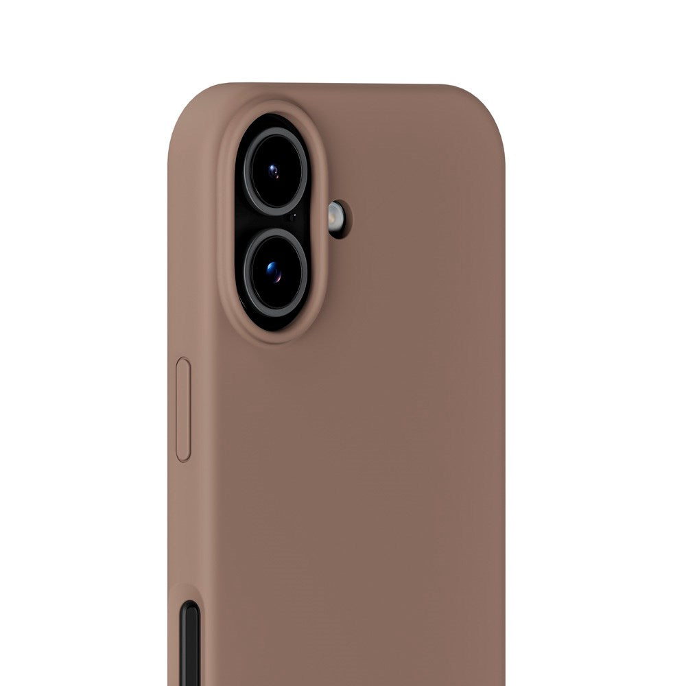 Holdit iPhone 17 Soft Touch Silicone Case - Mocha Brown
