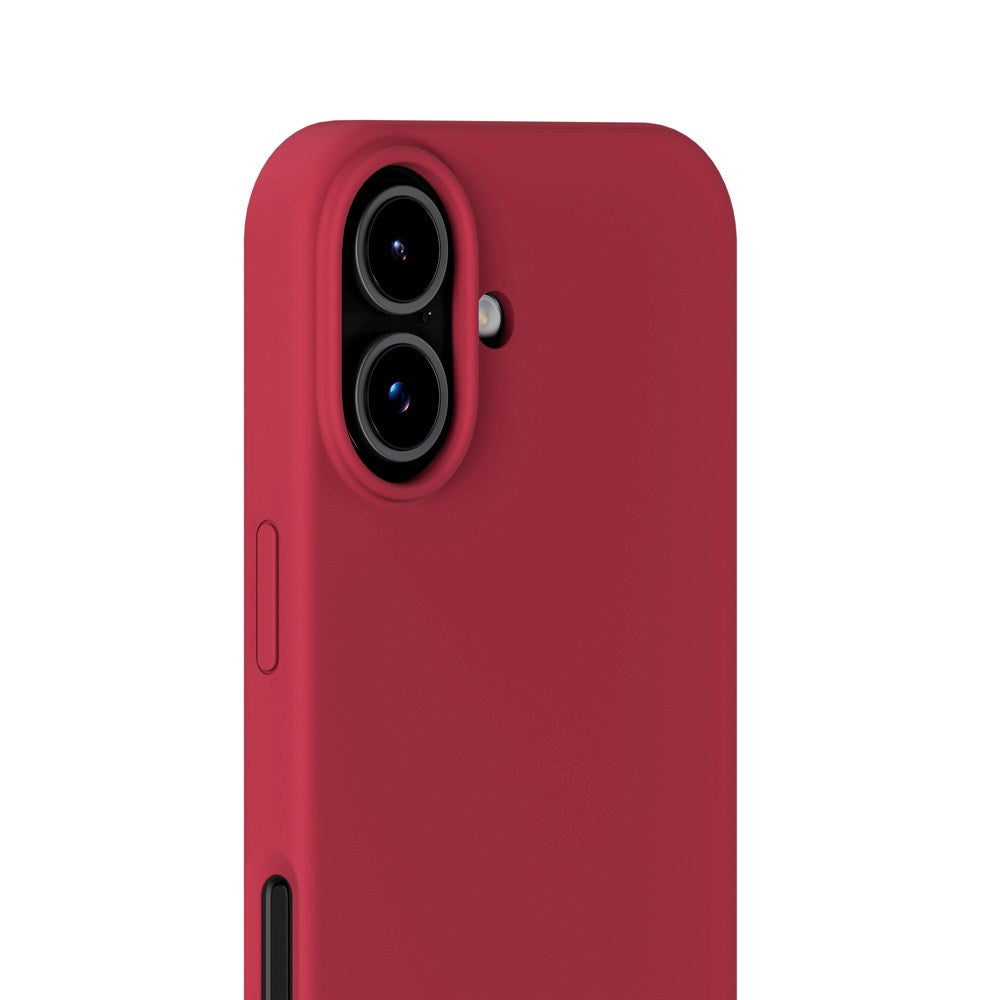 Holdit iPhone 17 Soft Touch Silicone Case - Red Velvet