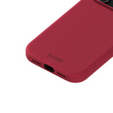 Holdit iPhone 17 Pro Soft Touch Silicone Case - Red Velvet