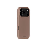 Holdit iPhone 17 Pro Max Soft Touch Silicone Case - Mocha Brown