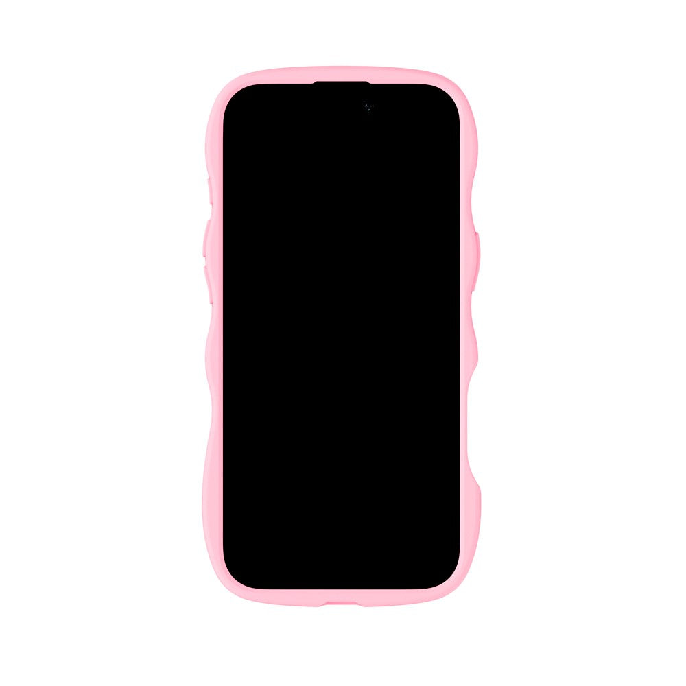 Holdit iPhone Air Wavy Case - Pink / Transparent