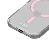 Holdit iPhone 17 Pro Max MagSafe Case - Transparent / Pink