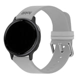 Universal Holdit Silicone Watch Strap with Metal Buckle (20mm) - Grey