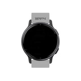 Universal Holdit Silicone Watch Strap with Metal Buckle (20mm) - Grey