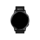 Universal Holdit Silicone Watch Strap with Metal Buckle (20mm) - Black