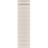 Apple Watch (38/40/SE/41/42mm) Holdit Silicone Magnet Watch Strap - Light Beige / Beige