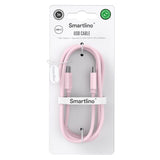 Smartline (60W) USB-C to USB-C Braidy Cable 2m - Pink