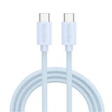 Smartline (60W) USB-C to USB-C Braidy Cable 2m - Light Blue