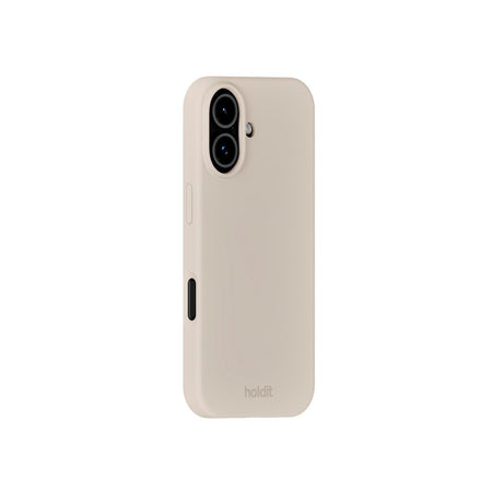 Holdit iPhone 17 Soft Touch Silicone Case - Light Beige