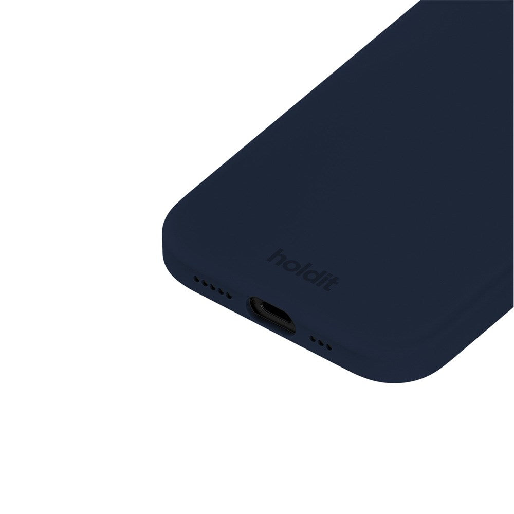Holdit iPhone 14 / 13 Soft Touch Silikone Case - Midnight Blue