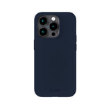 Holdit iPhone 15 Pro Soft Touch Silikone Case - Midnight Blue
