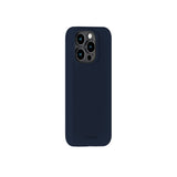 Holdit iPhone 15 Pro Soft Touch Silikone Case - Midnight Blue