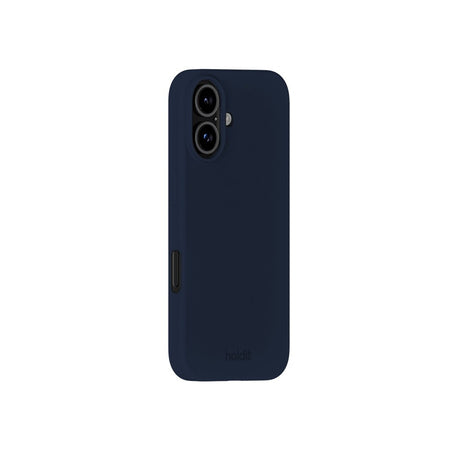 Holdit iPhone 16 Soft Touch Silikone Case - Midnight Blue