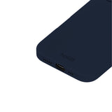 Holdit iPhone 16 Soft Touch Silikone Case - Midnight Blue