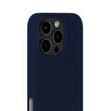 Holdit iPhone 16 Pro Max Soft Touch Silikone Case - Midnight Blue