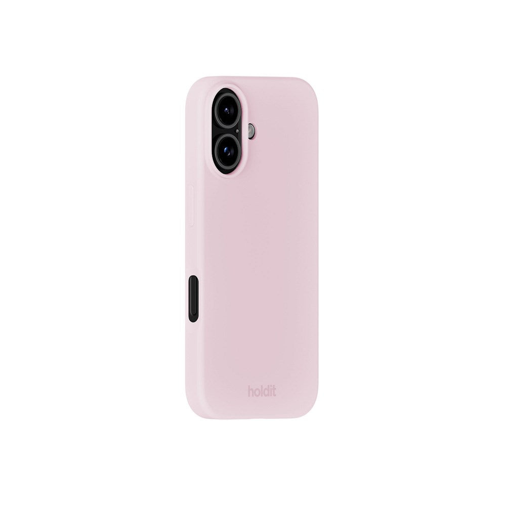 Holdit iPhone 16 Soft Touch Silikone Case - Pale Pink