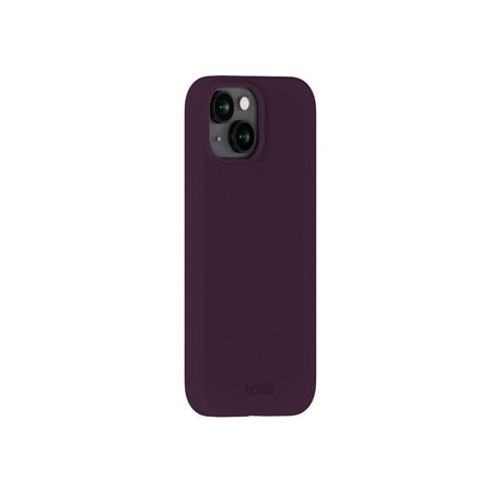 Holdit iPhone 14 / 13 Soft Touch Silikone Case - Deep Plum