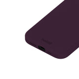 Holdit iPhone 15 Soft Touch Silikone Case - Deep Plum