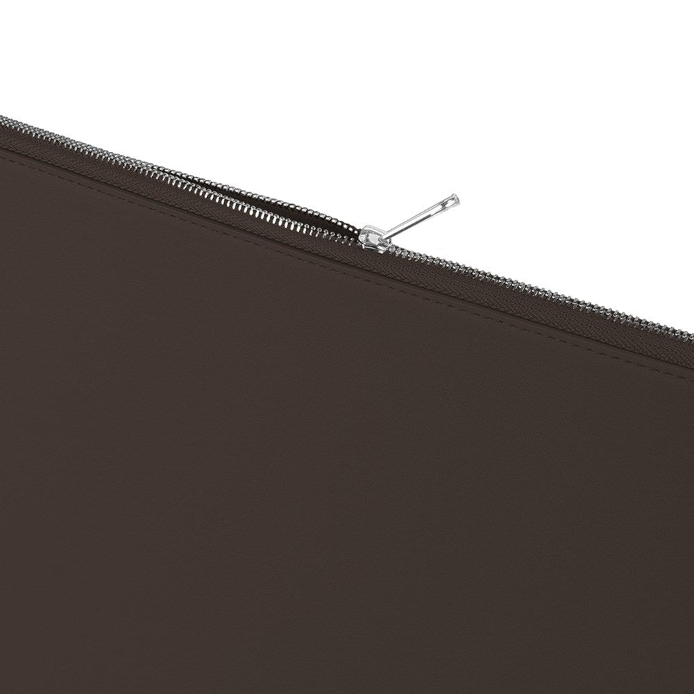Holdit Faux Leather Sleeve for MacBook / Laptop 14" (34.2 x 24.2cm) - Chocolate