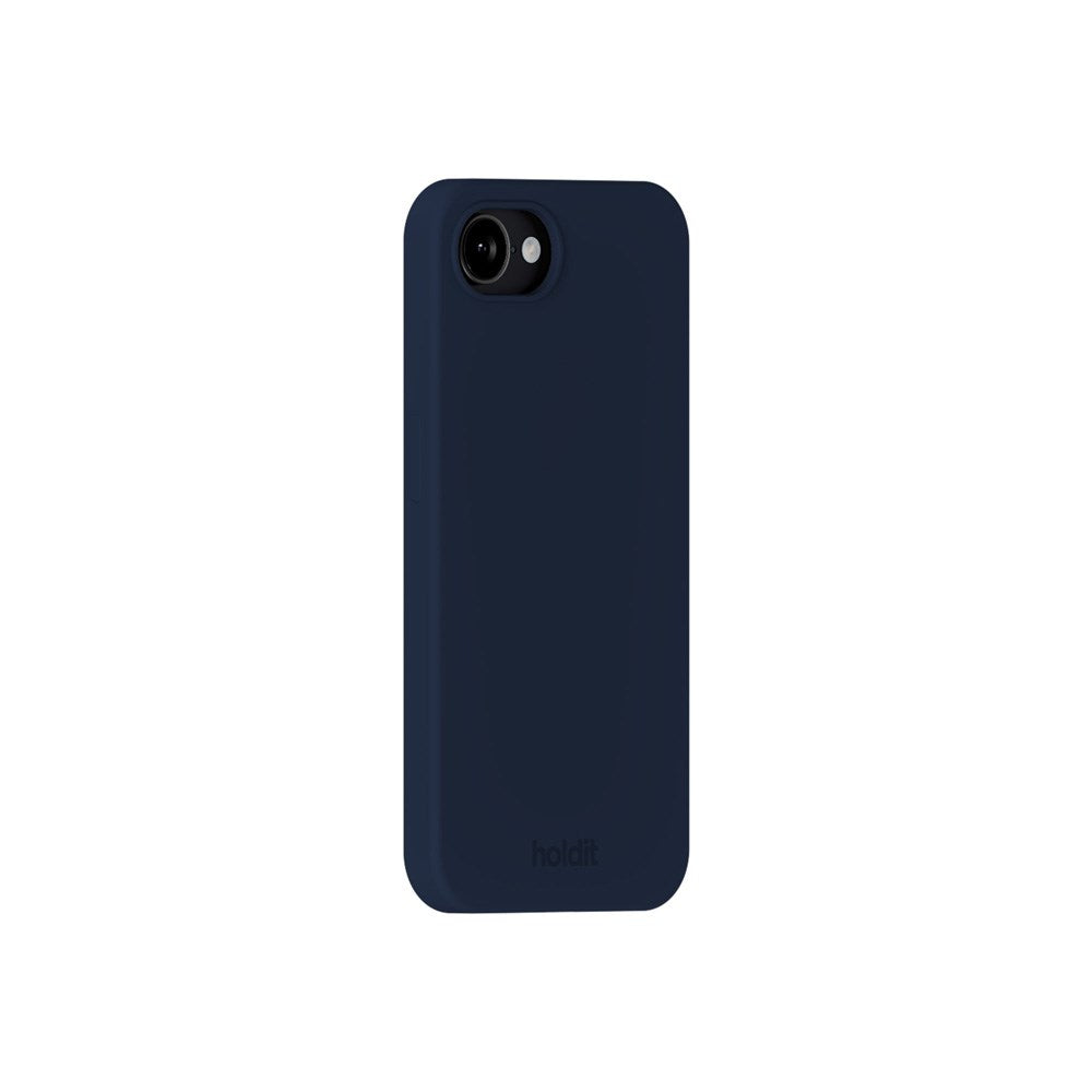 Holdit iPhone 16e Soft Touch Silikone Case - Midnight Blue