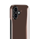 Holdit iPhone 16 Puffy Case - Chocolate