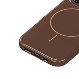 Holdit iPhone 16 Pro Mono Case - MagSafe Compatible - Chocolate / Beige