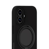 iPhone 16 Holdit Silicone Stand Case - Black