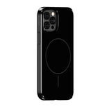 Holdit iPhone 12 / 12 Pro Mono Case - MagSafe Compatible - Black / Gray