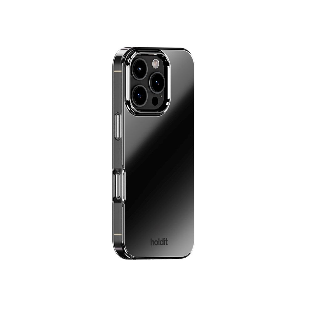 Holdit iPhone 16 Pro Mirror Case - MagSafe Compatible - Black