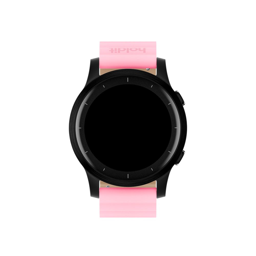 Universal Holdit Silicone Magnet Strap (22mm) - Pink / Beige