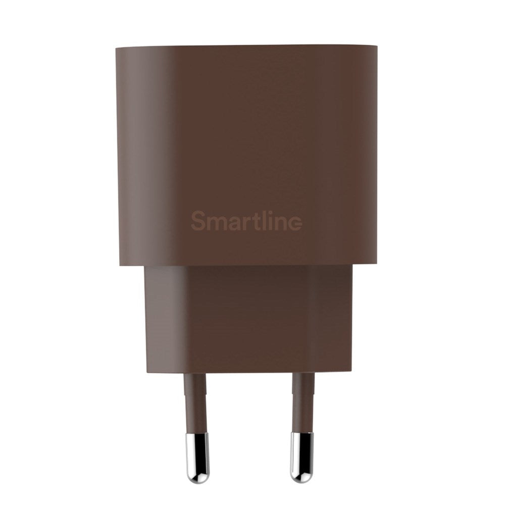 Smartline 20W Wall Charger with 1 x USB-C – Brown