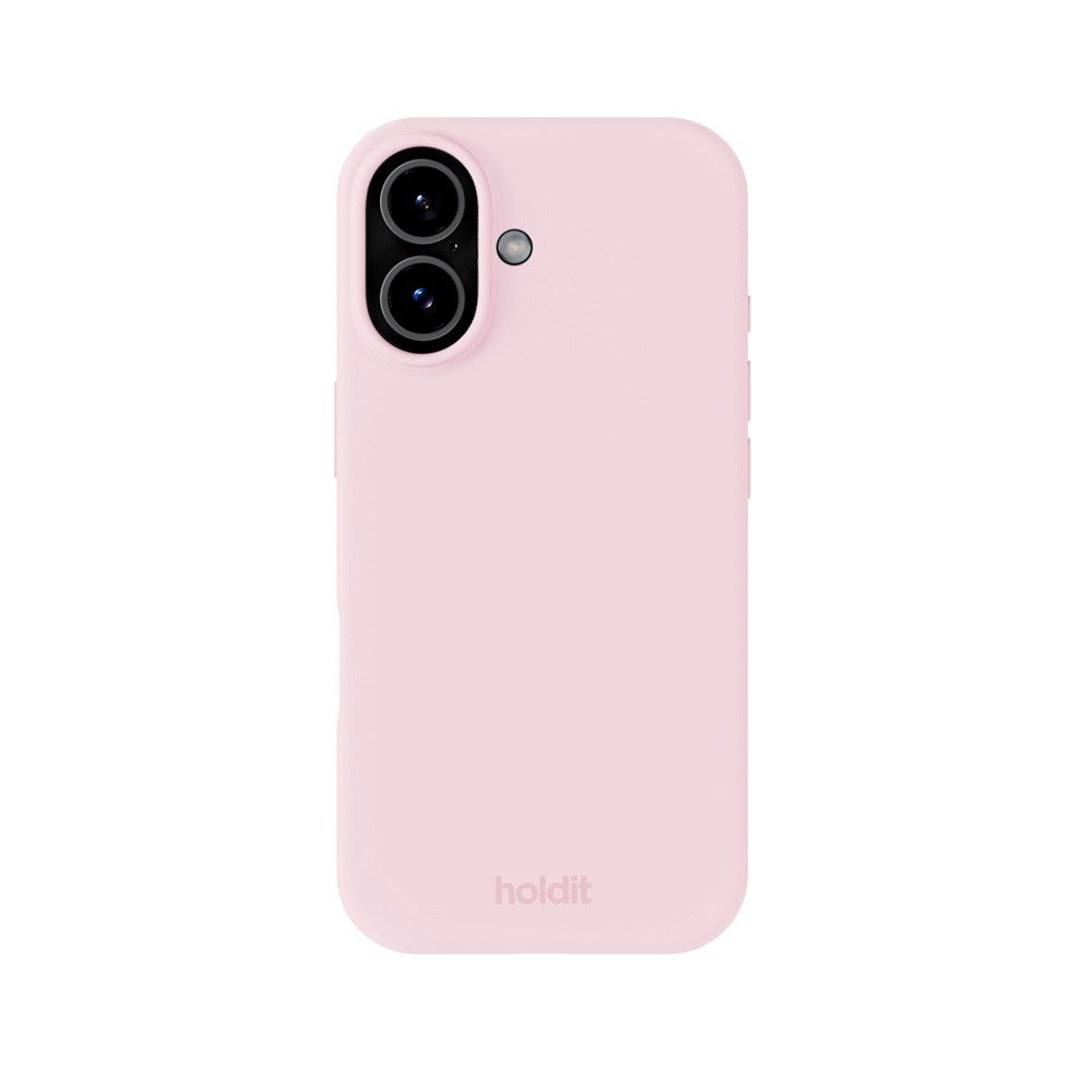 Holdit iPhone 17 Soft Touch Silicone Case - Pale Pink