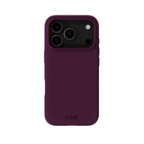 Holdit iPhone 17 Pro Soft Touch Silicone Case - Deep Plum