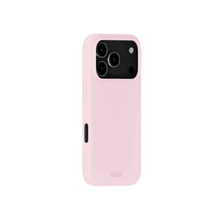 Holdit iPhone 17 Pro Soft Touch Silicone Case - Pale Pink