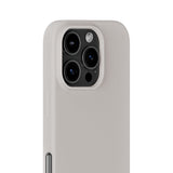 iPhone 16 Pro Holdit Soft Touch Silicone Case - Wool Gray