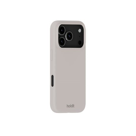 iPhone 17 Pro Max Holdit Soft Touch Silicone Case - Wool Gray