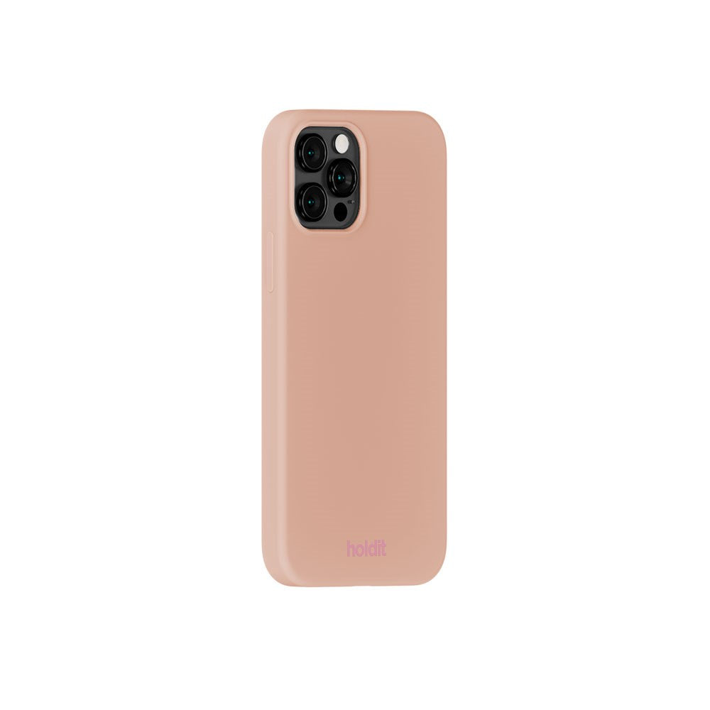 iPhone 12 / 12 Pro Holdit Soft Touch Silicone Case - Bare Pink