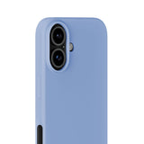iPhone 16 Holdit Soft Touch Silicone Case - Soft Cobalt