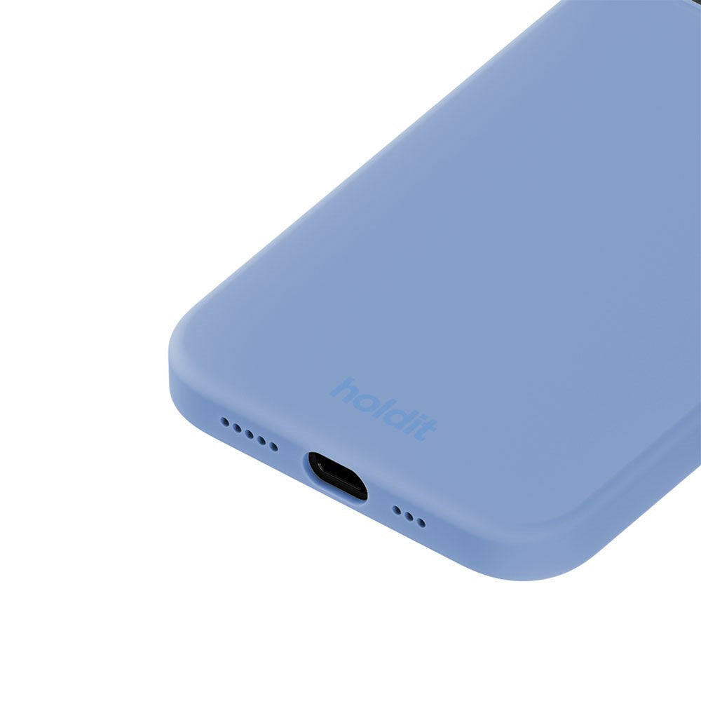 iPhone 12 / 12 Pro Holdit Soft Touch Silicone Case - Soft Cobalt