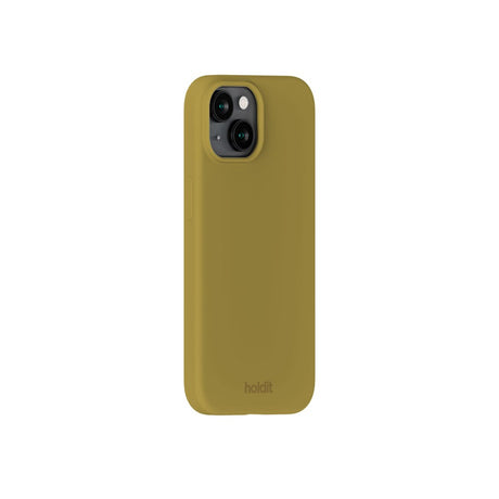 iPhone 14 / 13 Holdit Soft Touch Silicone Case - Warm Olive
