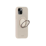 iPhone 16e / 15 Holdit Silicone Stand Case - Light Beige