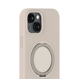iPhone 16e / 15 Holdit Silicone Stand Case - Light Beige
