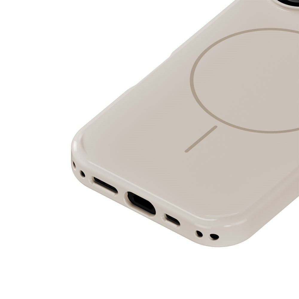 iPhone 17 Holdit Mono Case - MagSafe Compatible - Light Beige / Beige