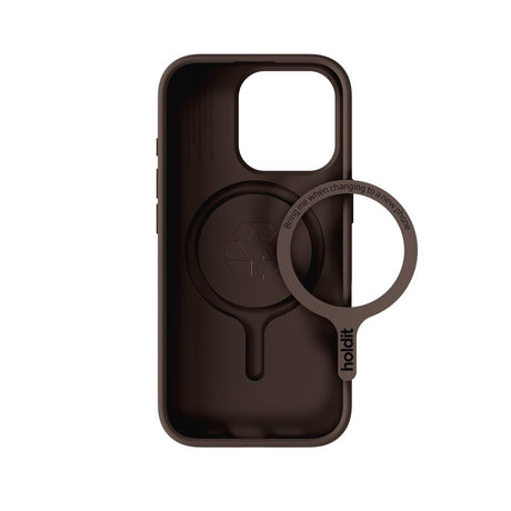 iPhone 16 Pro Holdit Soft MagSafe Case - Chocolate