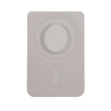 Holdit MagSafe Silicone Card Holder - Wool Gray